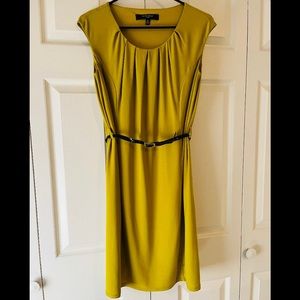 Nine West Mustard Office dress